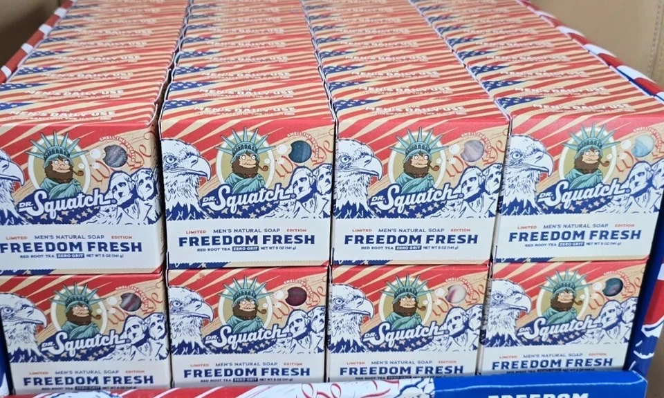 DR. Squatch Freedom Fresh Bar Soap - 5oz