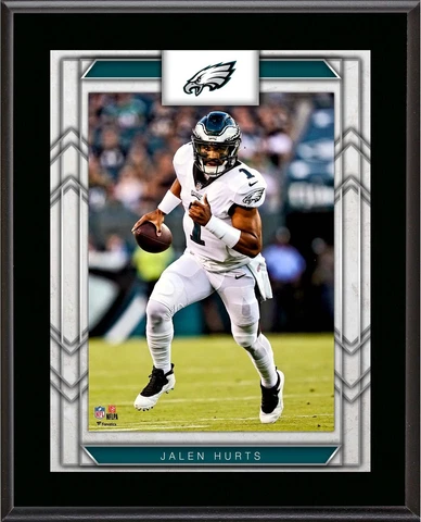 Jalen Hurts Philadelphia Eagles 10.5" X 13" Sublimated Player Plaque Cover