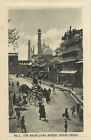 Pc Cpa India Bazar Juma Musjid Delhi Vintage Postcard B13711