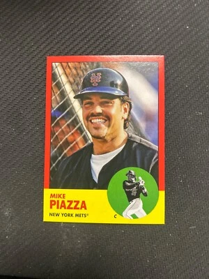 2022 Topps Archives Red /75 Mike Piazza #7  Baseball  New York Mets - Image 1 of 2