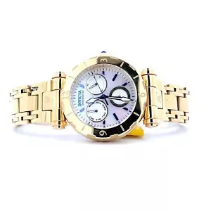Invicta Subaqua goldfarbene Edelstahl Damenuhr 24428 - Bild 1 von 4