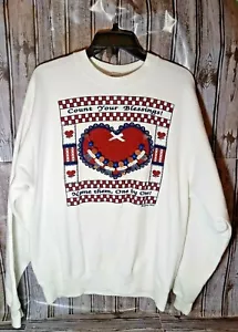 VINTAGE Count Your Blessings Our CountryCharms PULLOVER SWEATSHIRT SIZE L USA K2 - Picture 1 of 4