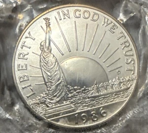 1986-D 50C Statue Of Liberty - Picture 1 of 2