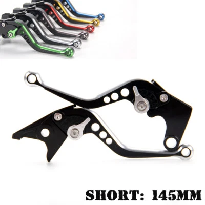 Palancas de embrague de freno de borde corto para Yamaha FJR1300 04-17/XT1200ZE Super Tenere Foto 1 de 4