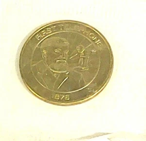 Ficha de gasolinera Sunoco First Telephone 1876 1999 - Imagen 1 de 2
