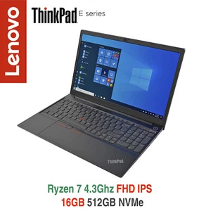 ThinkPad E15 AMD R7 4.3GHz FHD IPS 16GB 512GB NVMe FPR W11P 2Y Premier Warranty - Foto 1 di 10