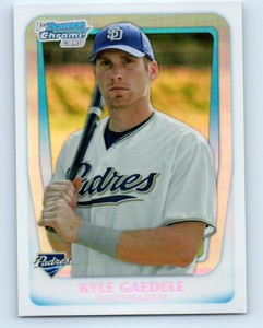 2011 Bowman Chrome Prospects Refractor Kyle Gaedele San Diego Padres #BDPP23
