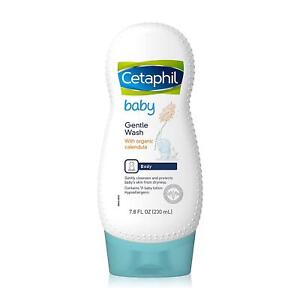 Cetaphil Baby Body Wash with Half Baby Lotion, Gentle Wash with Organic Soothes