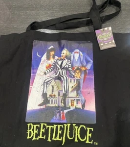Beetlejuice Large Tote Bag Accessory Primark BNWT - Picture 1 of 3