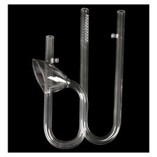 Aquarium Glass Outflow & Inflow Lily Pipe 13mm Tube + Suction Cup V4F1