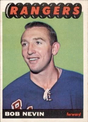 1965-66 Topps Hockey #93 Bob Nevin EX/MT *RC24 - Image 1 of 2