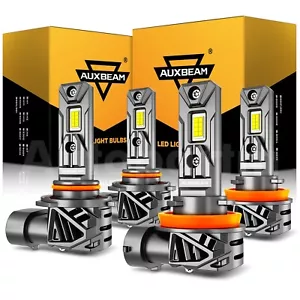 For Chevy Silverado 1500 2500HD 2007-2020 LED Headlight High Low Bulbs 6500K 1:1 - Picture 1 of 18