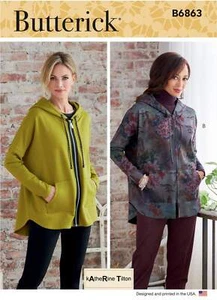 Schnittmuster Jacken Butterick b6863 30-52 - Bild 1 von 11