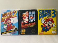 Super Mario Bros.  1,2,3  NES CIB very rare!