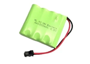 4.8v NiMH 1800mAh AA RC Battery Rechargeable SM Plug for Toy Boat Car Tank Truck - Picture 1 of 3