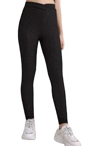 Lot Of 3 Girls Dance Pants Comfy Leggings Black Size 130 - Picture 1 of 3