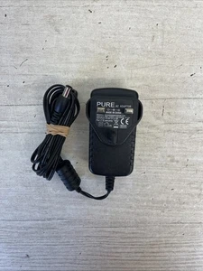 Adaptador de corriente de red de radio Pure DAB, enchufe Reino Unido de 3 PINES, 6V / 2A probado y funcionando - Imagen 1 de 7