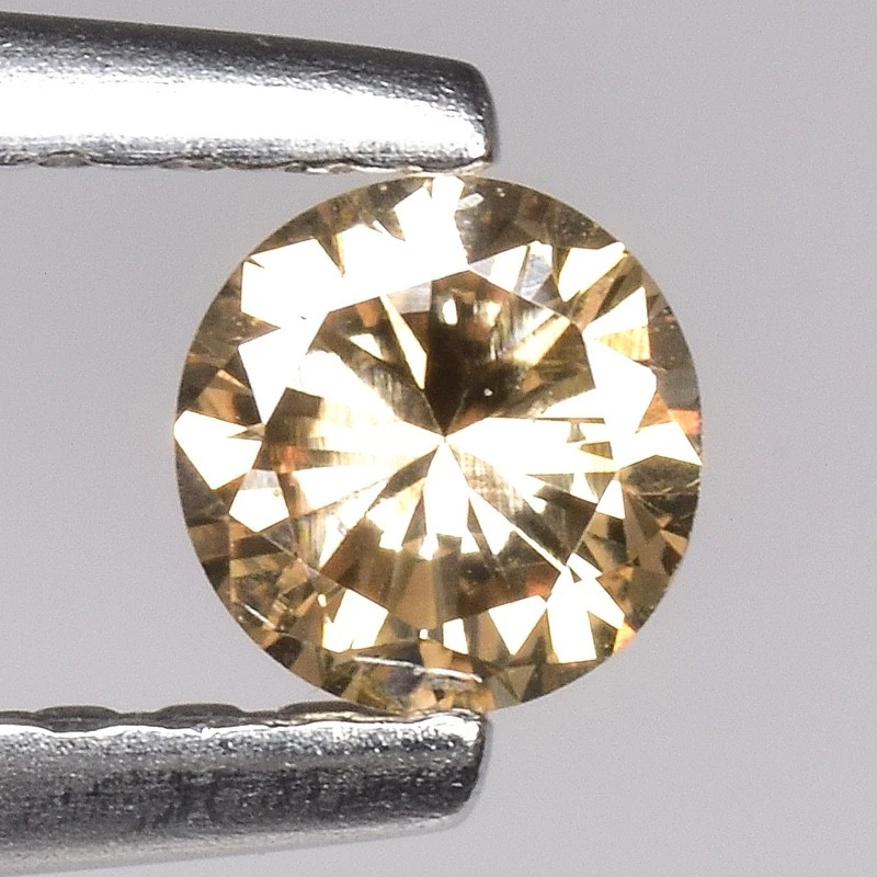 0.19ct Natural Loose Diamond Round Shape Dark Brown - SI2 Clarity 3.6mm - Image 1 of 1