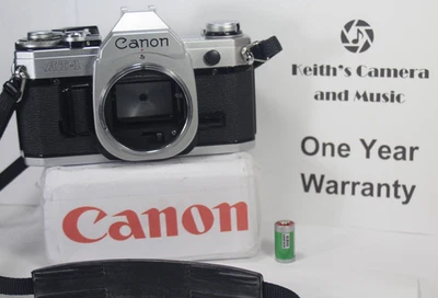 Cámara fotográfica Canon AT-1 SLR 35 mm de garantía de 1 año cámara de estudiante restaurada probada Foto 1 de 4