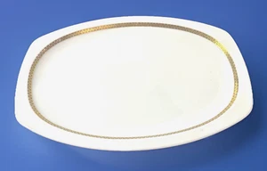 Vtg Mid-Century Czechoslovakia EPIAG 10" White Oval Serving Plate – Neoclassical - Picture 1 of 4