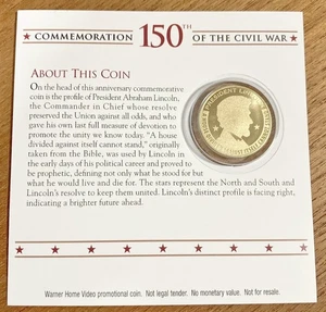 2011 USA 1861-1865 150th Commemoration Of The Civil War Coin Lincoln - Picture 1 of 2