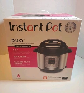 Olla a presión Instant Pot IP-DUO60 V3 7 en 1 | 6 Qt | Nueva en caja - Imagen 1 de 6