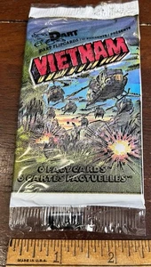DART, VIETNAM, Flip Cards - Unopened Pack - 6 Cards 1988 - Picture 1 of 2