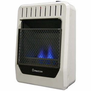 Heating ML200TBG Propane Gas Blue Flame Space Heater with Thermostat Control ... - Picture 1 of 2