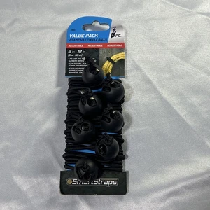 Smartstraps verstellbarer Knebel Ball Gummiseil, Spannung und Länge anpassen 7er Pack - Bild 1 von 8