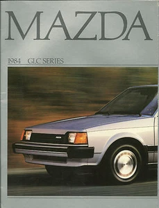 1984 MAZDA GLC Brochure / Catalog: CUSTOM, LUXURY, HB, SPORT, SEDAN, DeLuxe - Picture 1 of 4