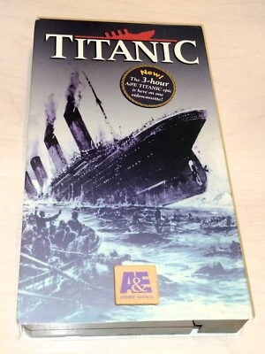 Titanic (VHS 1994) Documentary-A&E Home Video The Best On Titanic - Image 1 of 2