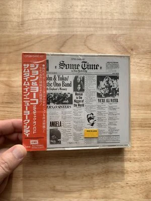 Some Time In New York - John Lennon Yoko (CD, 1988, EMI Japan Import) Rare w/OBI Foto 1 de 4