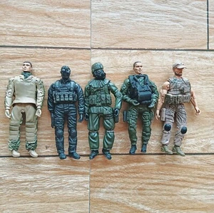 Lot 5 BBI Elite Force Navy SEAL Special Forces Ops Delta Force FIGURE 1/18 #sd4 - Picture 1 of 8