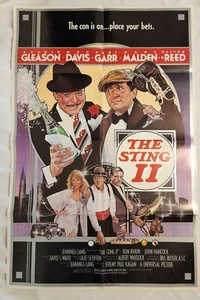 The Sting II Original One Sheet Movie Poster-JACKIE GLEASON-1983 Folded - Picture 1 of 3