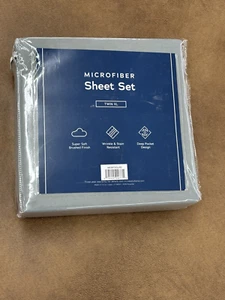 Malouf Weekender Super Soft Brushed Finish Microfiber Sheet Set Twin XL - Picture 1 of 5