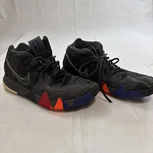 Size 12 Nike Kyrie 4 Year of the Monkey Needs Repair Black Orange Red Blue - Picture 1 of 9