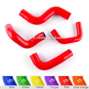 Red For Nissan Micra K11 March K11 4AT CG13DE 1.3L K11C 1992–2003 Silicone Hose - Picture 1 of 5
