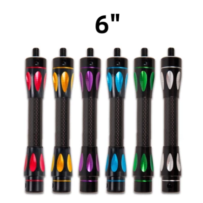 Amortecedor de haste extensor barra equilíbrio carbono estabilizador arco composto 4" 5" 6" - Imagem 1 de 4