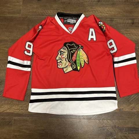Chicago Blackhawks Bobby Hull 9 Reebok CCM Size 54 Jersey Cover