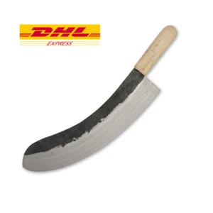 Türkisches Messer Spalter Kebap Klinge Hacken 50 cm 19,70 Zoll Kohlenstoffstahl Pirge - Bild 1 von 2