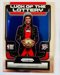 Cason Wallace 2023-24 Panini Prizm Luck of the Lottery Silver Prizm - Picture 1 of 1