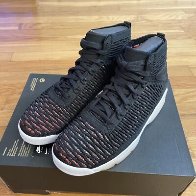 🔥Nike Jordan Flyknit Elevation 23 Negro-Rojo Universitario AJ8207 023 Hombres Talla 8 Foto 1 de 4