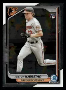 2024 Bowman Chrome #44 Heston Kjerstad - Foto 1 di 2