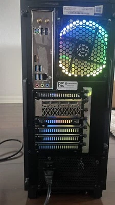 CyberPowerPC AMD Ryzen 3 2300X 3.50 GHz 1 TB HDD 240 GB SSD 8 GB RAM Gaming... - Image 1 of 3