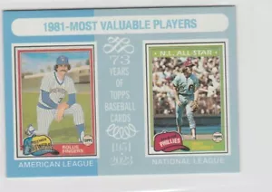 Rollie Fingers & Mike Schmidt 2024 Topps Heritage Mini azul 25/06 1981 MVP - Imagen 1 de 1