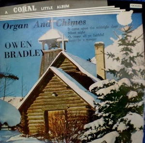 OWEN BRADLEY-ORGAN AND CHIMES "RARE OZ"-CHRISTMAS-EP 45 RPM 7" - Imagen 1 de 4