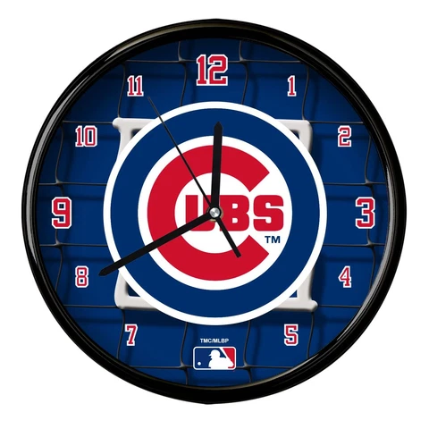 Chicago Cubs 12'' Team Net Clock Cover