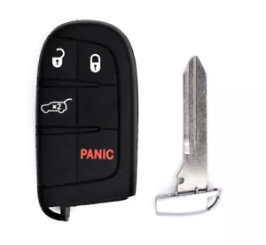 FABRICANTE DE EQUIPOS ORIGINALES Jeep Grand Cherokee 2014-2021 llave inteligente remoto sin llave llavero M3N-40821302 - Imagen 1 de 2