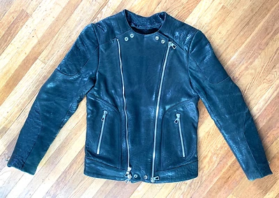 Chaqueta de cuero icónica Balmain X H&M Foto 1 de 4