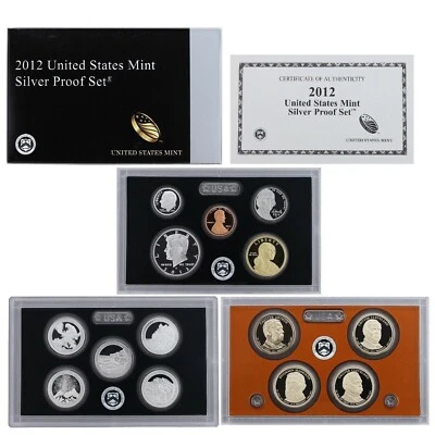 2012 U.S. Silver Proof Set "Proof" *Free S/H After 1st Item* - Image 1 of 2